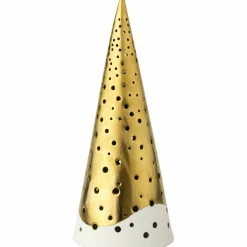 Nobili lyslykt gull, 30 cm