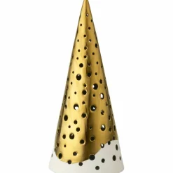 Nobili lyslykt gull, 19 cm