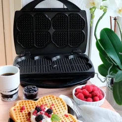 Nobless 909.0 dobbelt vaffeljern, keramisk