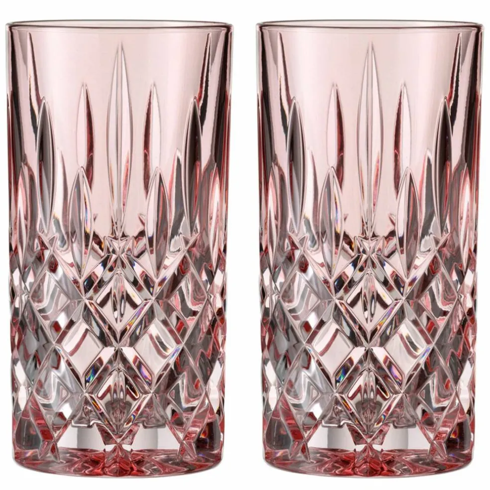 Noblesse longdrinkglass, aqua, 2 stk