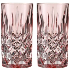 Noblesse longdrinkglass, rosé, 2 stk