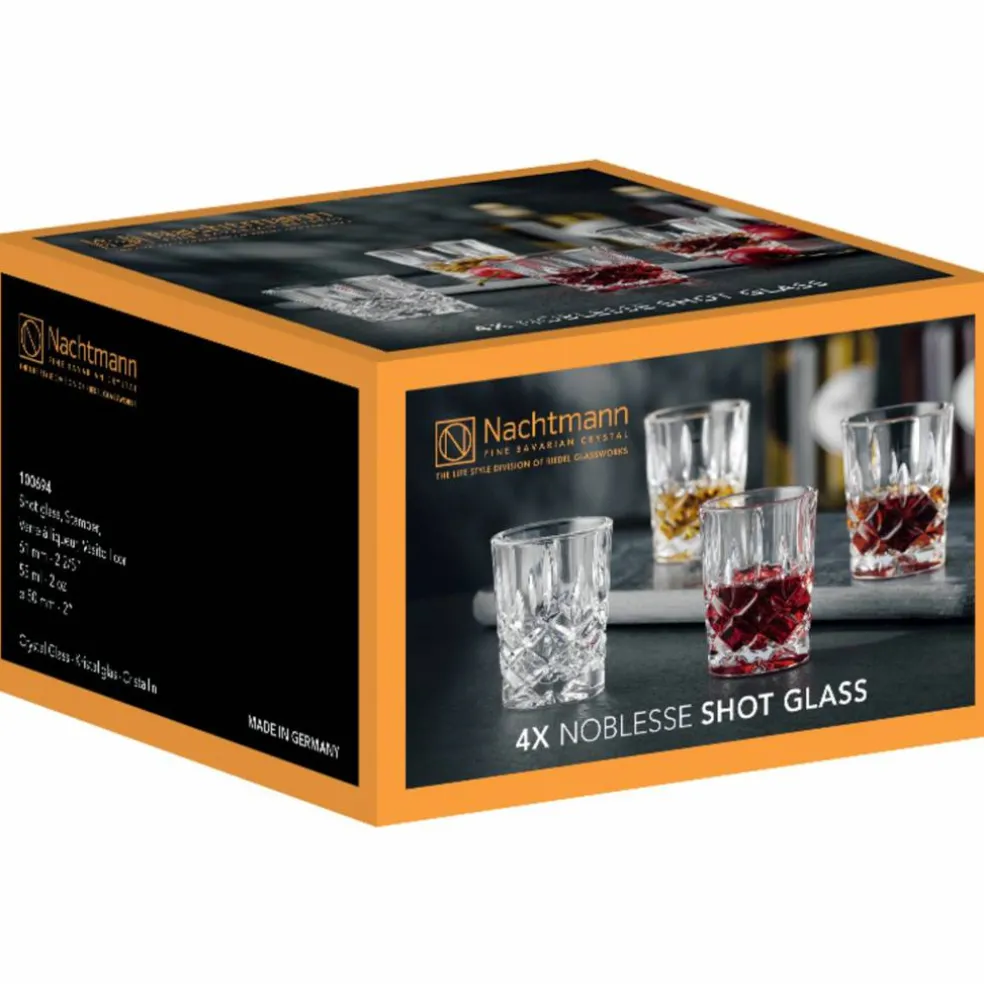 Noblesse Shotglass 4-pk