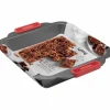 Nonstick firkantet bakeform 20 cm, grå