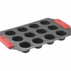 Nonstick minimuffins 12 stk, grå