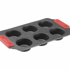 Nonstick minimuffins 12 stk, grå