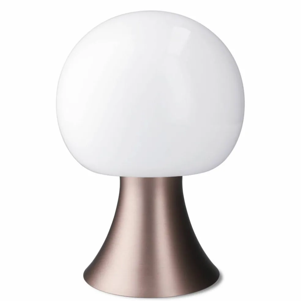 Noor LED-lampe 23 cm, brun