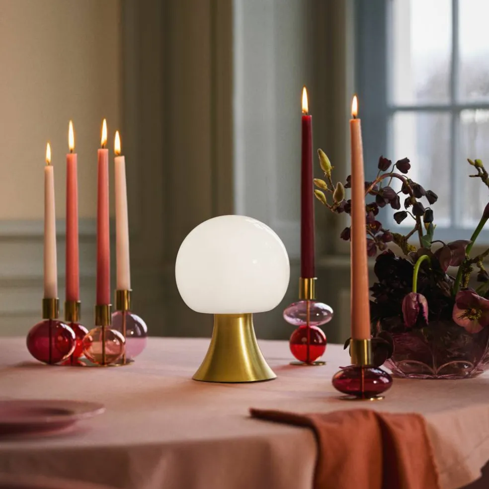 Noor LED-lampe 23 cm, brun