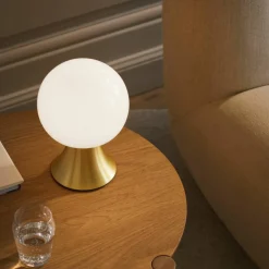 Noor LED-lampe 23 cm, messing