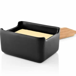 Nordic Kitchen smørboks med lokk, svart