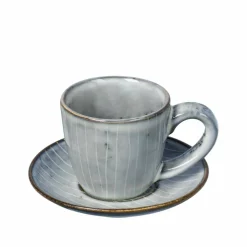 Nordic Vanilla espressokopp med fat