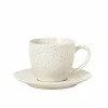 Nordic Vanilla kaffekopp med fat 15 cl