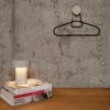 Oblong lampe, svart
