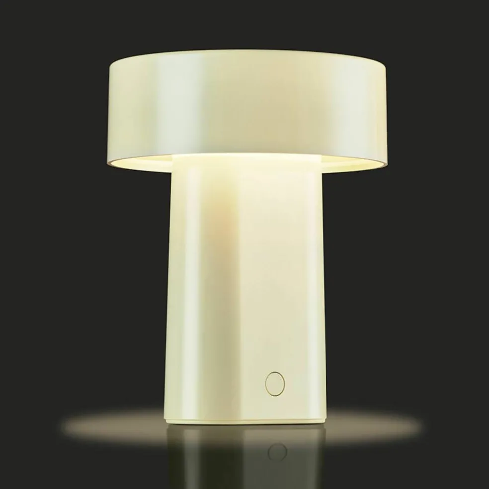 Oblong lampe, svart