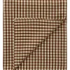 Oliva duk 140 x 240 cm, brun