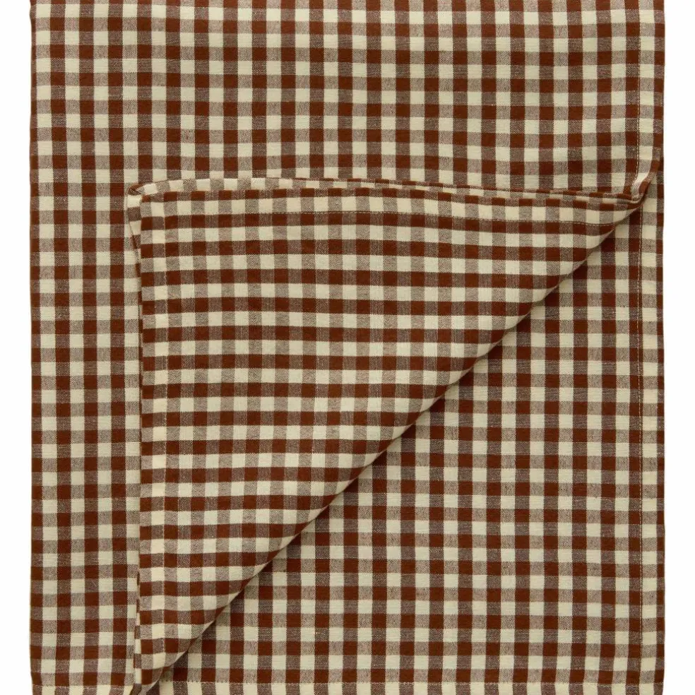 Oliva duk 140 x 240 cm, brun