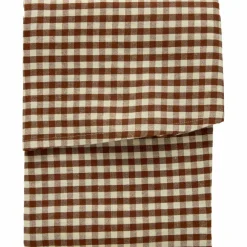 Oliva rund duk 160 cm, brun