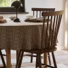 Oliva rund duk 160 cm, grønn