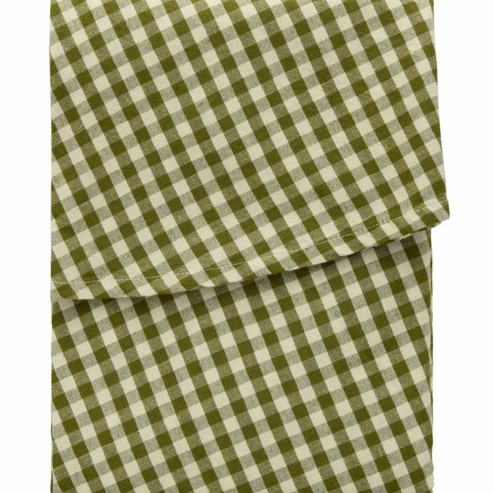 Oliva rund duk 160 cm, grønn