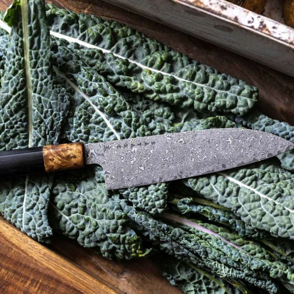OMO knivsett, Petty 9 cm + Santoku 17 cm