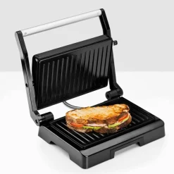 Onyx panini- og sandwichgrill, svart