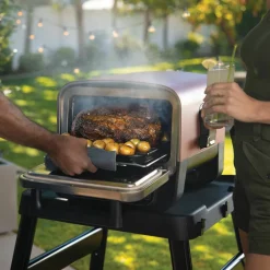 OO101EU Woodfire elektrisk grill