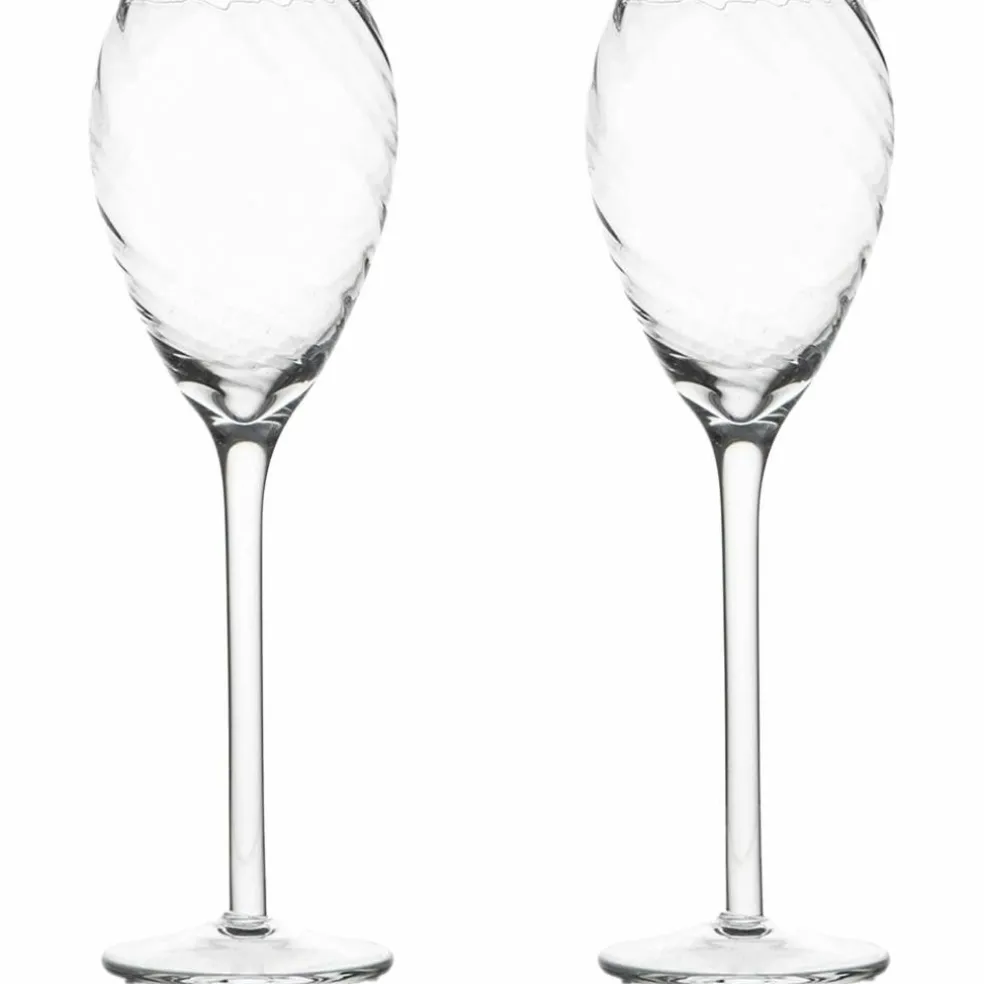 Opacity champagneglass 16 cl 2-pakning, klar