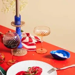 Opacity champagneglass 30 cl 2-pakning, fersken
