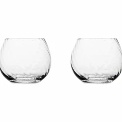 Opacity drikkeglass 22 cl 2-pakning, fersken