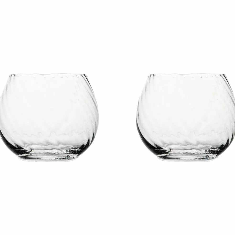 Opacity drikkeglass 22 cl 2-pakning, brun