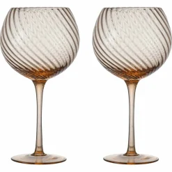 Opacity vinglass 47 cl 2-pakning, brun
