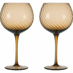 Opacity vinglass 47 cl 2-pakning, brun
