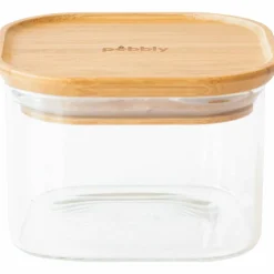 Oppbevaringsglass med bambuslokk 2200 ml