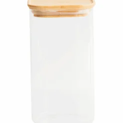 Oppbevaringsglass med bambuslokk 800 ml