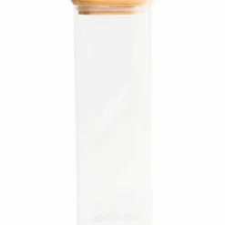 Oppbevaringsglass med bambuslokk 1400 ml