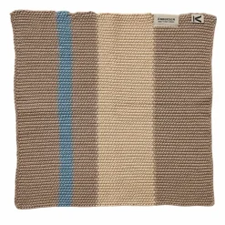 Oppvaskklut 27 × 27 cm 2-pakning, beige/blå