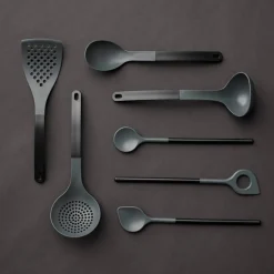 Optima Serveringsskje 29 cm, svart