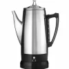 Original perkolator 12 kopper, rustfritt stål