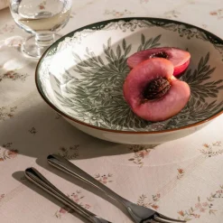 Ostindia Floris dyp tallerken 22 cm, grønn