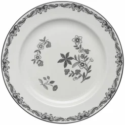 Ostindia Sort Tallerken 21 cm