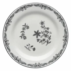 Ostindia Sort Tallerken 21 cm
