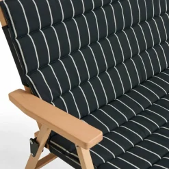Outdoor Market sofapute, svart/beige