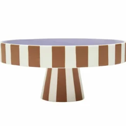 OYOY Toppu serveringsfat 20 cm, caramel/lavender