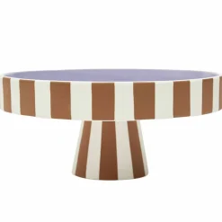 OYOY Toppu serveringsfat 20 cm, caramel/lavender