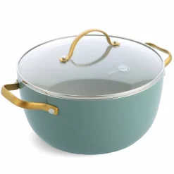 Padova gryte- og pannesett 6 deler, smokey blue