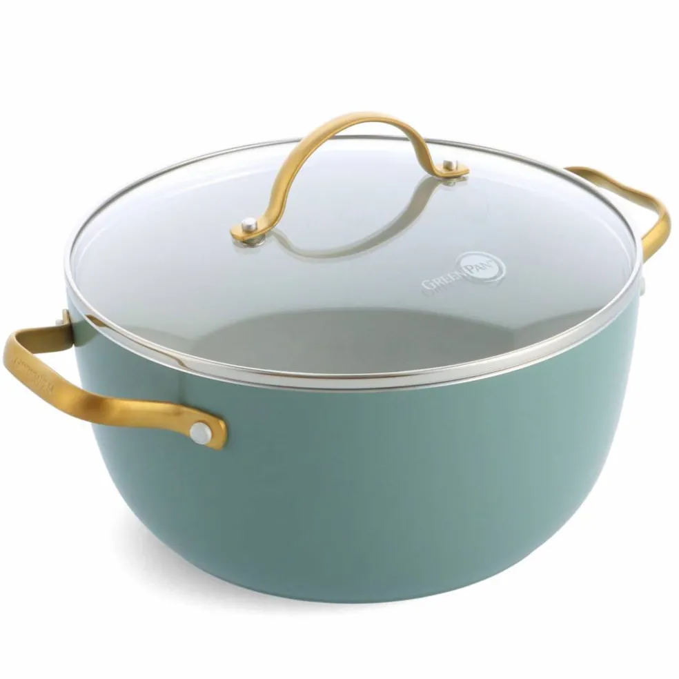 Padova gryte- og pannesett 6 deler, smokey blue