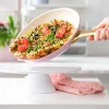 Padova stekepannesett 20 + 26 cm, blush pink