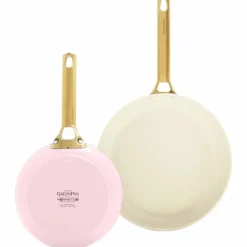 Padova stekepannesett 20 + 26 cm, blush pink