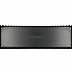 Paiform rektangulær 35×11 cm, mørkegrå