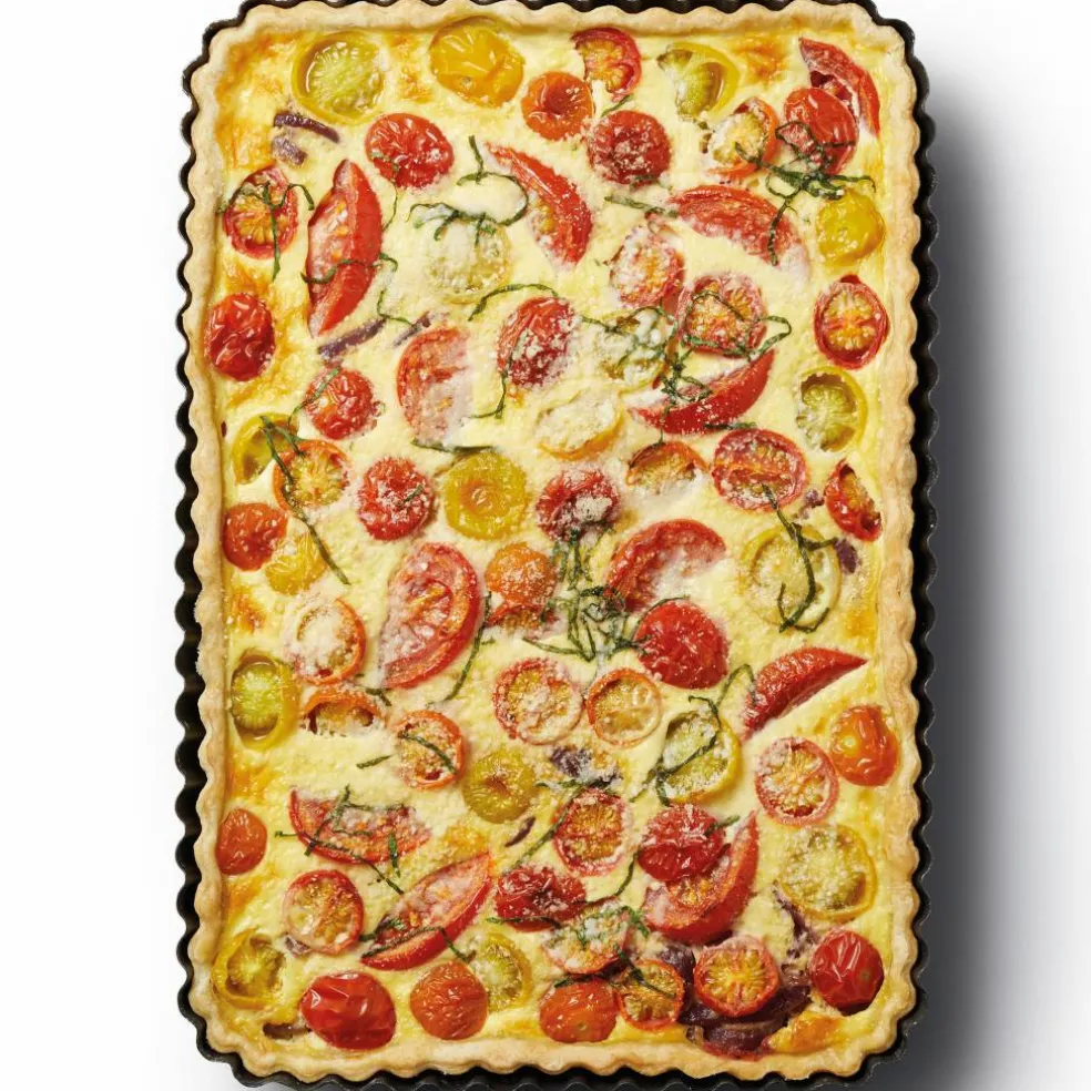 Paiform rektangulær med Avtakbar Bunn Non-stick 21 cm x 31 cm