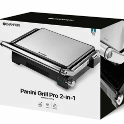 Paninigrill Pro 2-i-1 med bordgrill